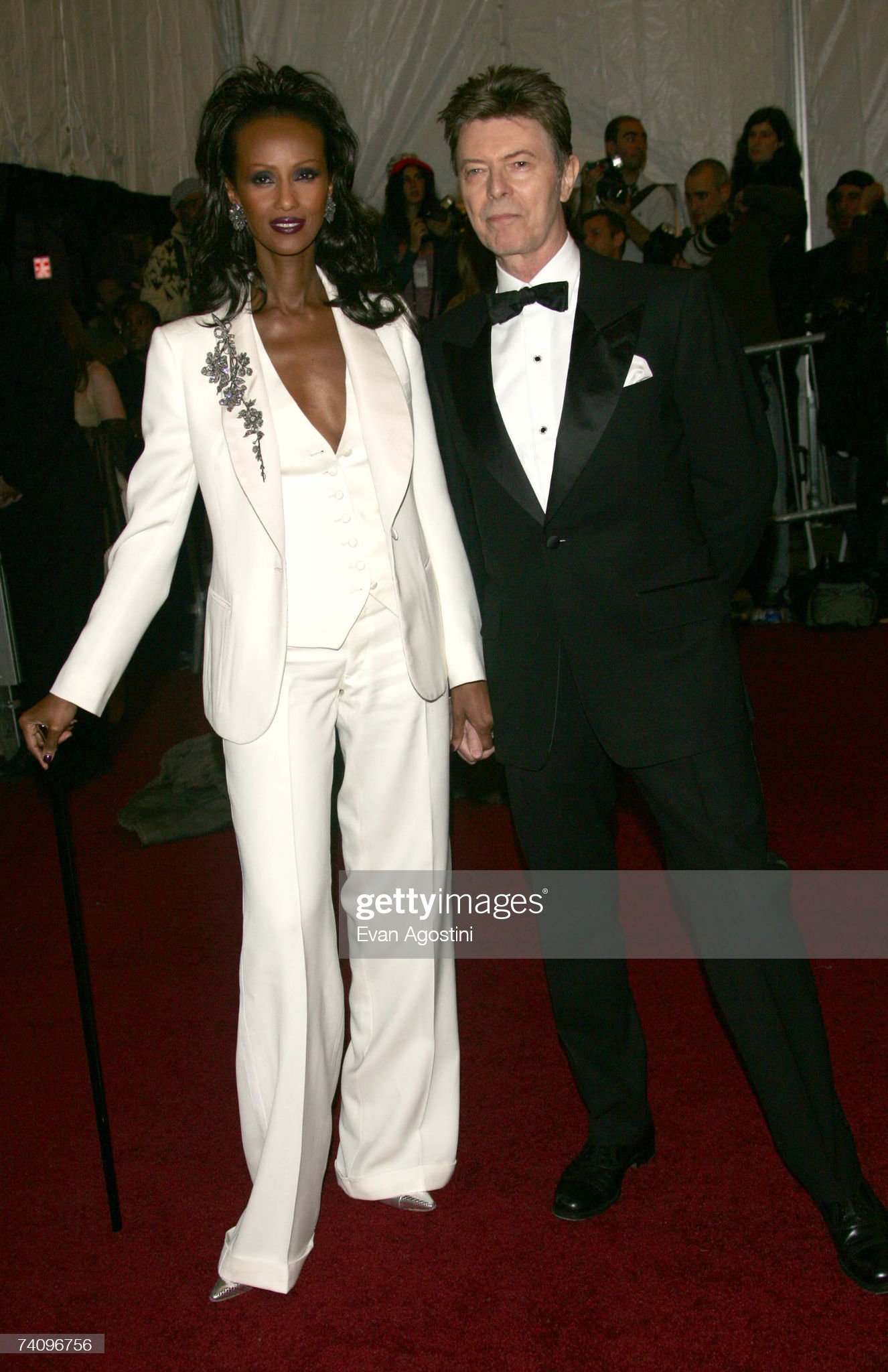 David Bowie and Iman, 2007 Met Gala
