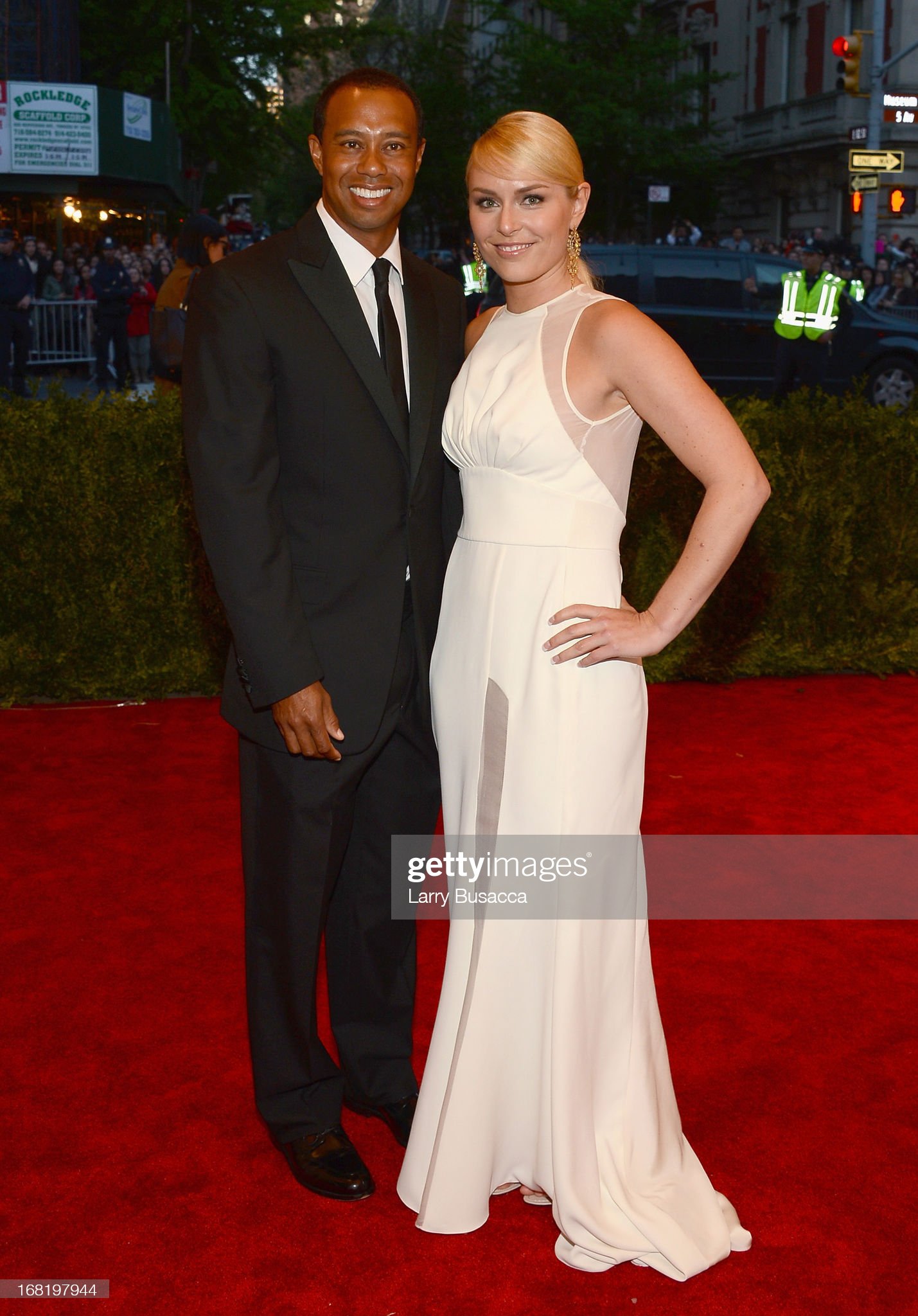 Tiger Woods and Lindsay Vonn, 2013